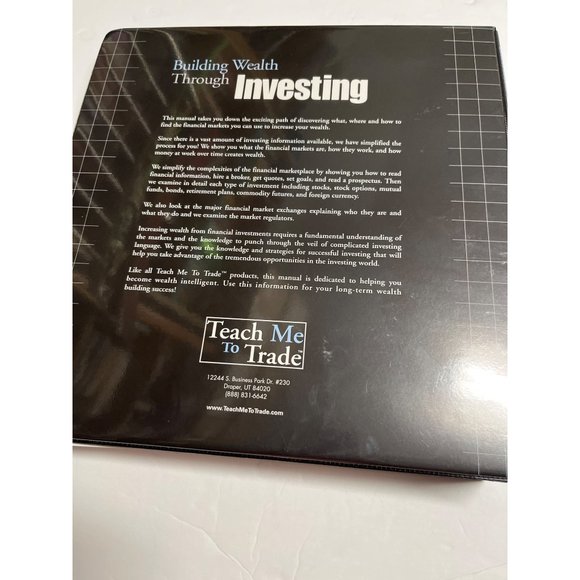 Building Wealth Through Investing Plus 1 CDs By Teach Me To Trade - Picture 4 of 4